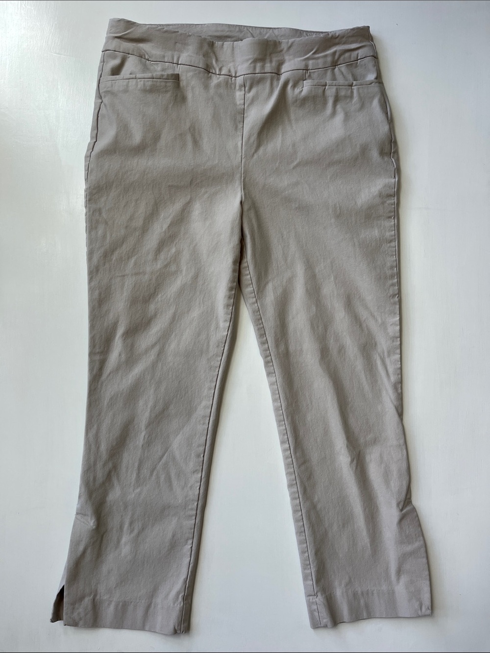 CHICO’S Classic Ankle Length Beige Pants
